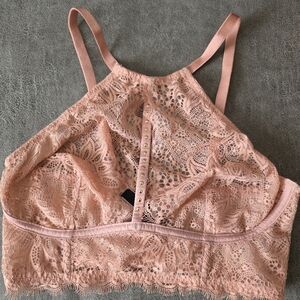 Victoria's Secret Lace Bralette in Pink